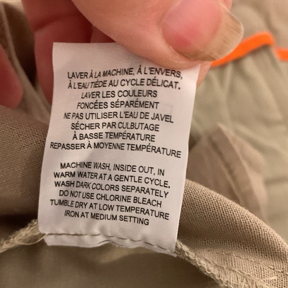 Ae Sport Beige Chino Walking Shorts - Picture 11 of 11